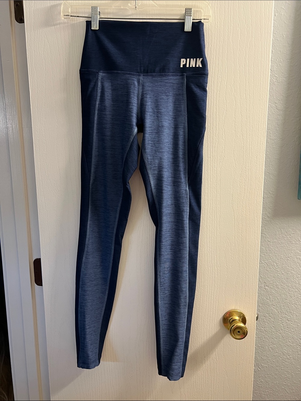 PINK Victoria's Secret Navy Blue High-Waist Girls' Leggings